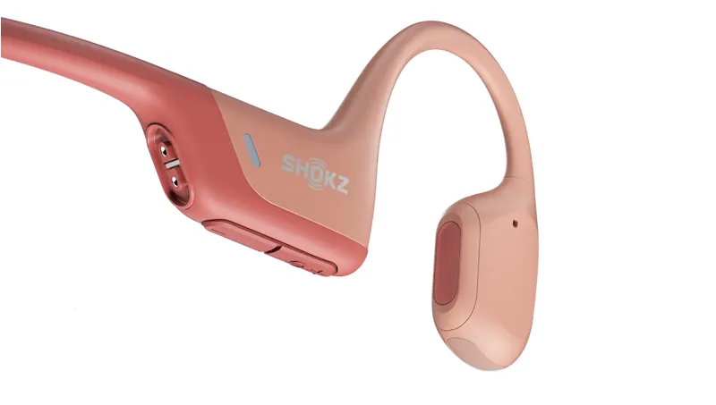 Shokz Openrun Pro Cycle Headphones in Pink-2